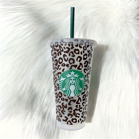 Roar in Style: Get your Cheetah Print Starbucks Cup Today!